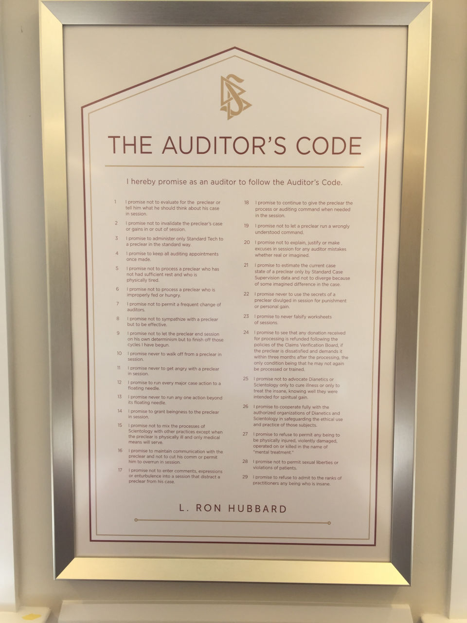 Auditors' Code